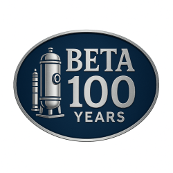 Logo Beta 100 Years Logo Beta 100 Years